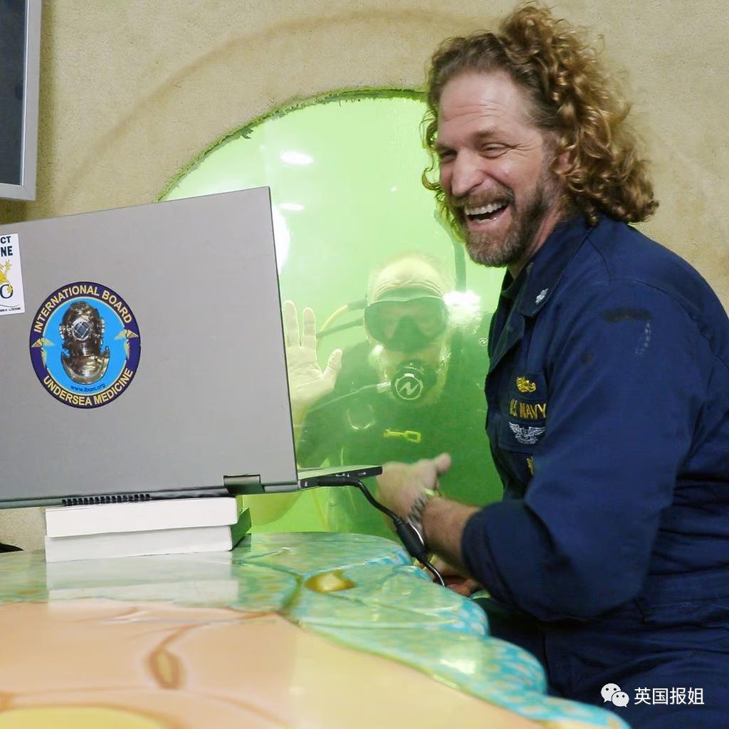 55岁美国教授海底生活95天,美国教授水下挑战