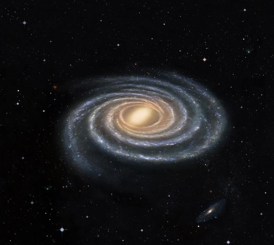 拉尼亚凯亚超星系团有多少银河系,拉尼亚凯亚超星系团对比银河系