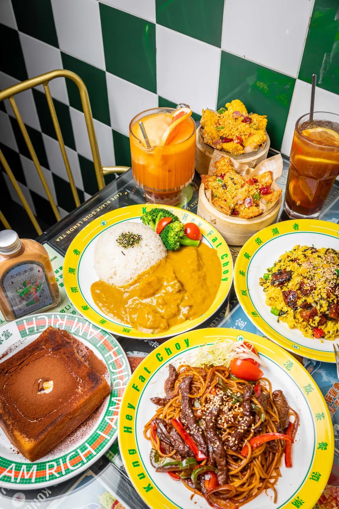 焗咖喱鸡扒饭,港版咖喱鸡扒焗饭抖音团购