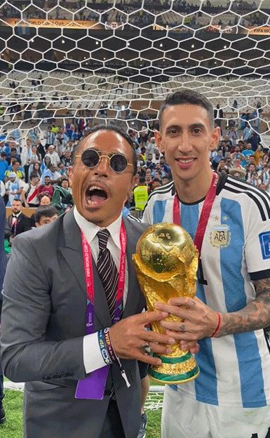 撒盐哥蹭梅西,撒盐哥亲吻姆巴佩