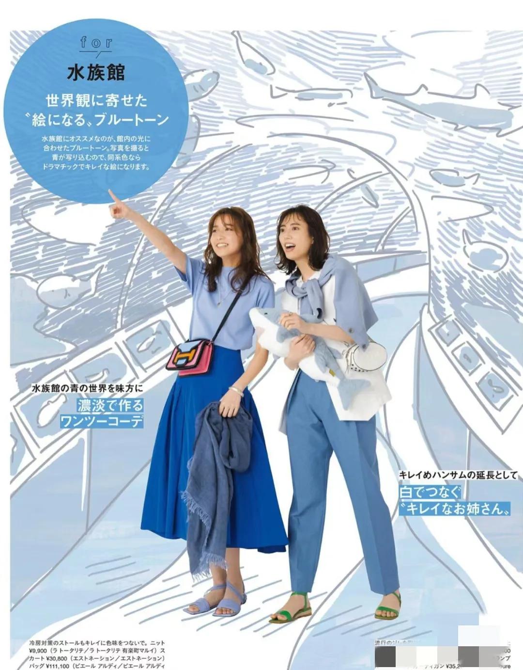 色彩搭配技巧蓝色红色,色彩搭配服装夏日