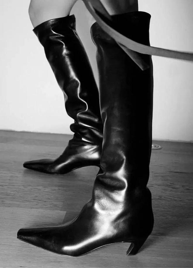 杨幂穿什么长靴子好看,杨幂同款过膝长靴