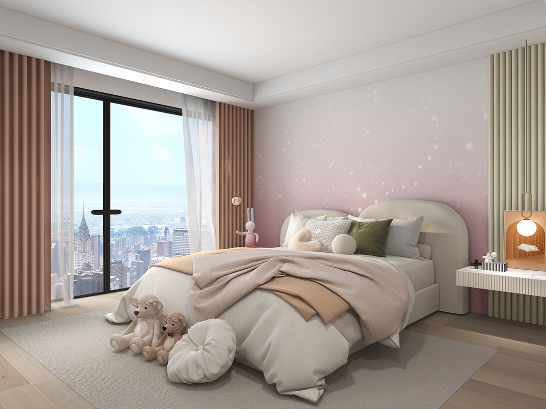 天洋儿童窗帘《纯熙》上市|缤纷色彩,点亮童趣