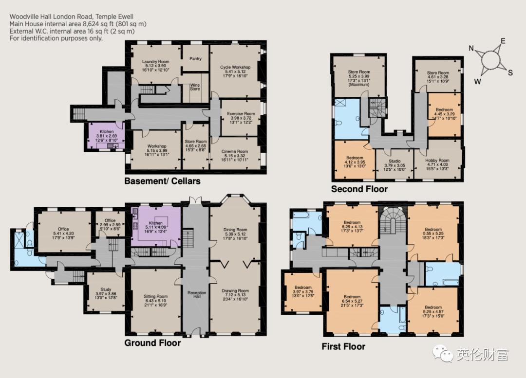 多部经典童书灵感地,肯特7居室乡村庄园别墅,标价225万镑寻新主人