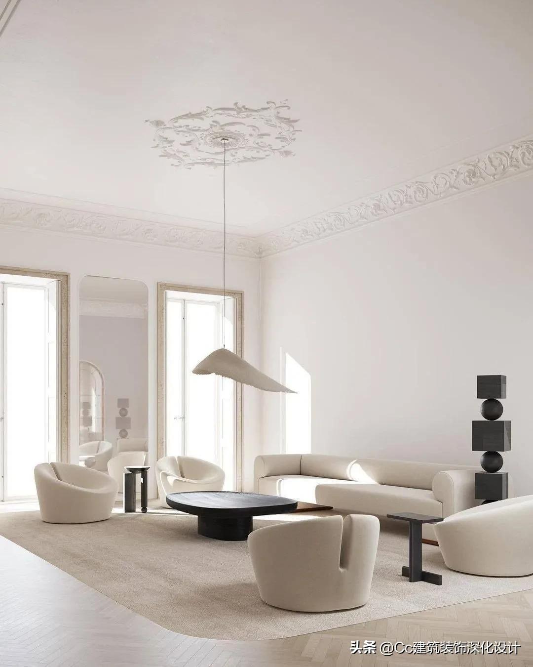 石膏线种类和效果图片大全,造型石膏线材质