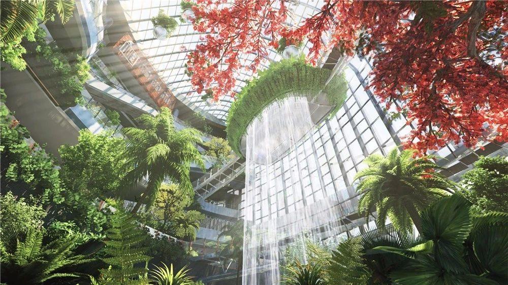 将公园“搬进”商业区,景观优势再升级