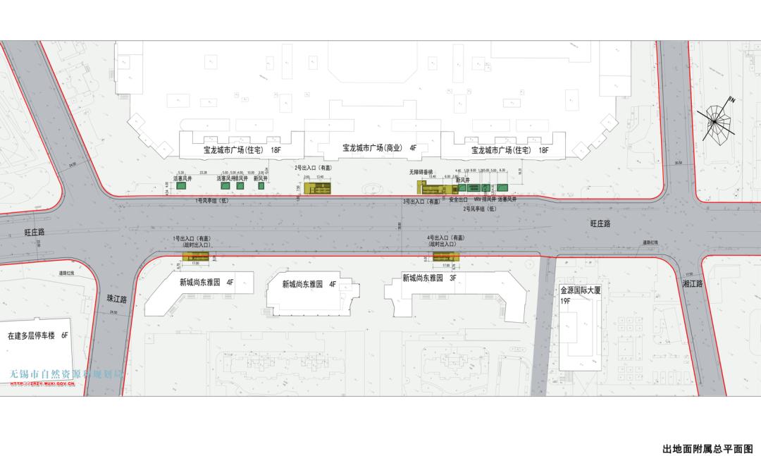 无锡地铁5号线与苏州地铁7号线,无锡地铁5号线春潮花园站位置