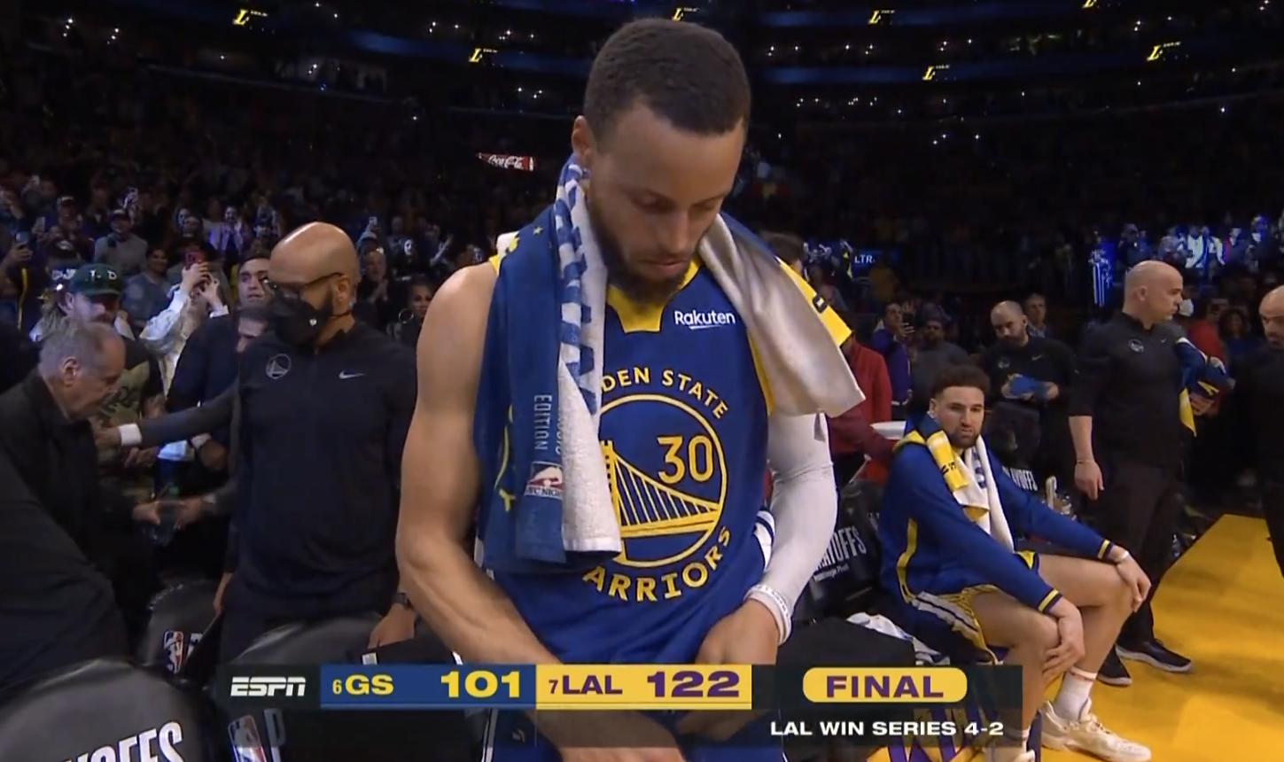 库里伟大时刻詹皇第一个祝贺,老詹采访时表达了对库里的敬意