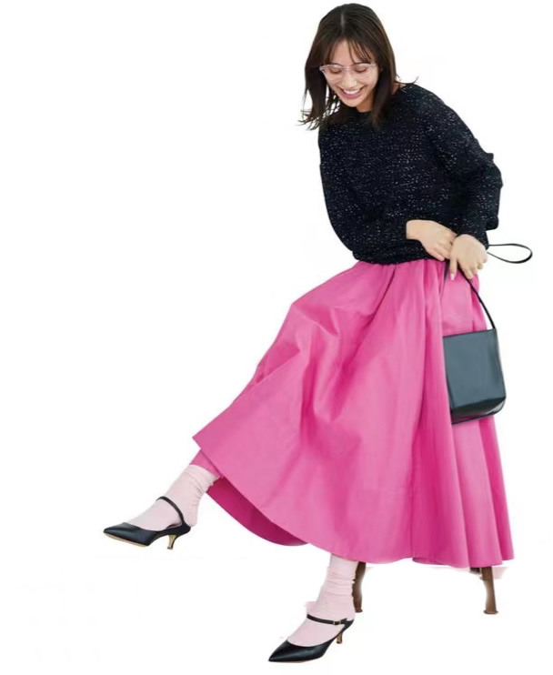 直筒裙和伞裙哪个有气质,伞裙连衣裙蓬蓬裙