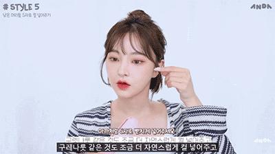 如何扎出女明星显脸小的高马尾,直刘海如何梳高马尾显脸小