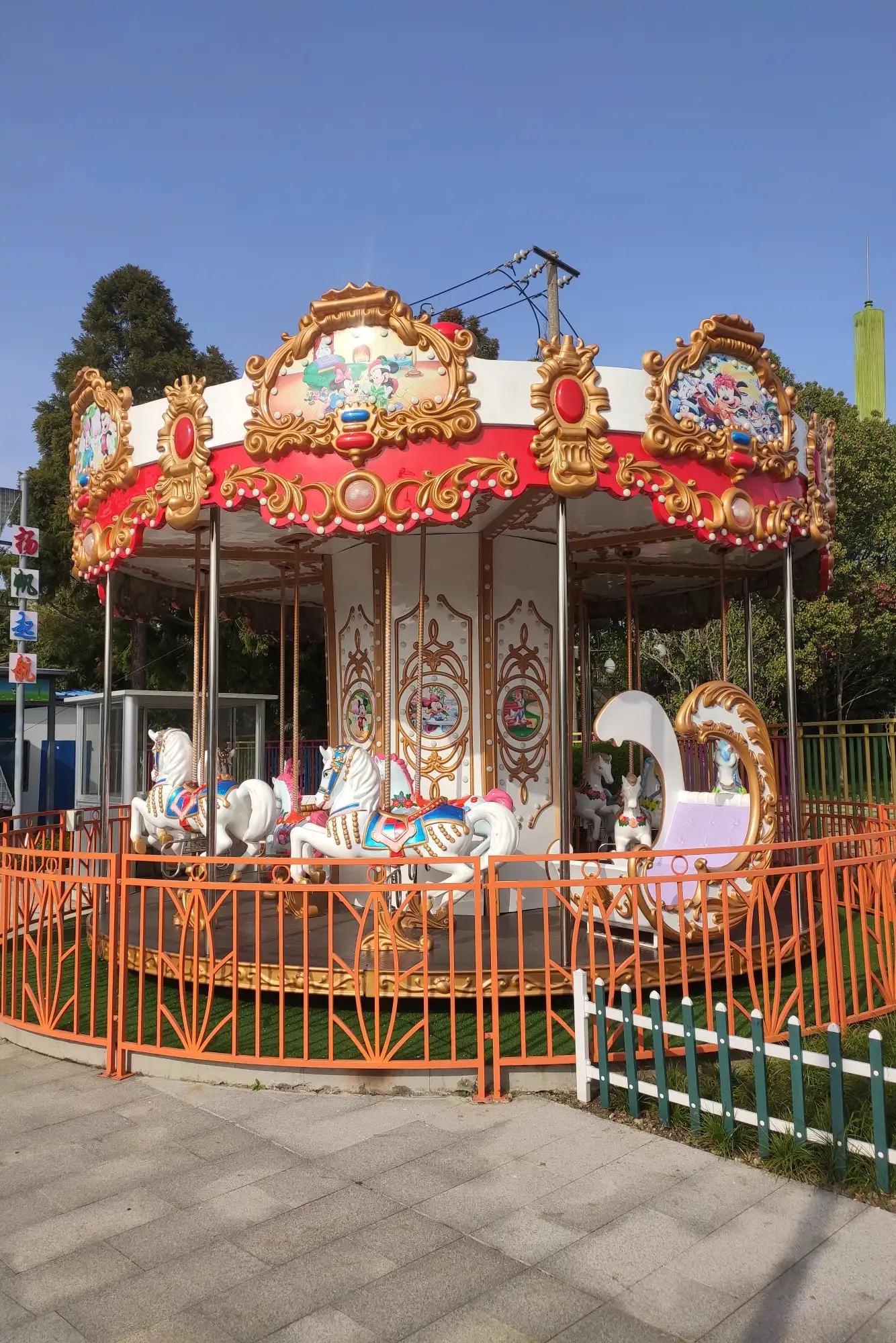 旋转木马:带你飞驰无垠的蓝天大草原「散文」