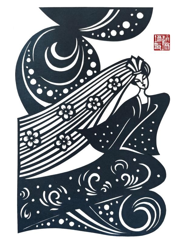 国学人物剪纸 (吴国人物剪纸)