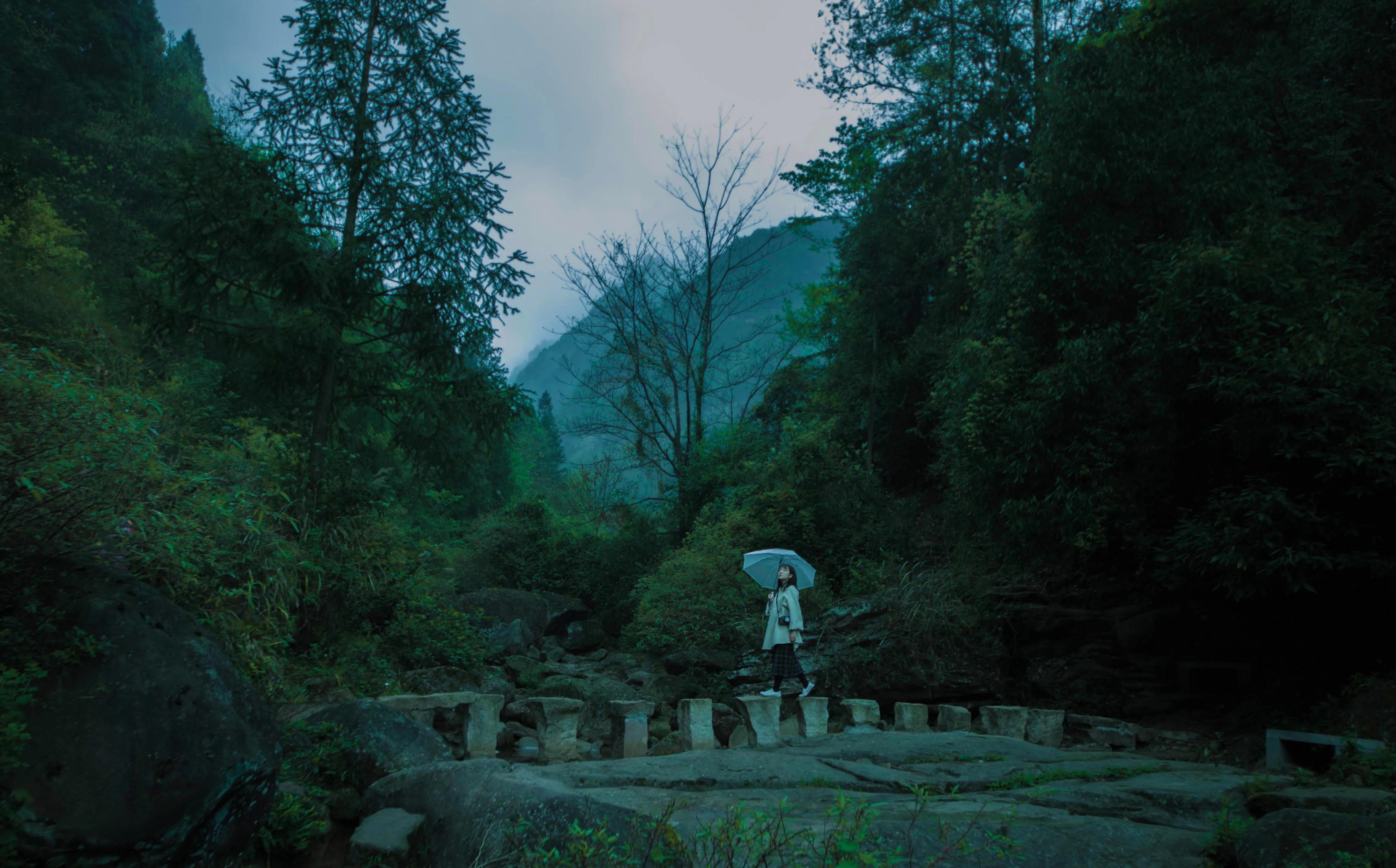 贵州真实山沟沟里风景,贵州大山深处旅游