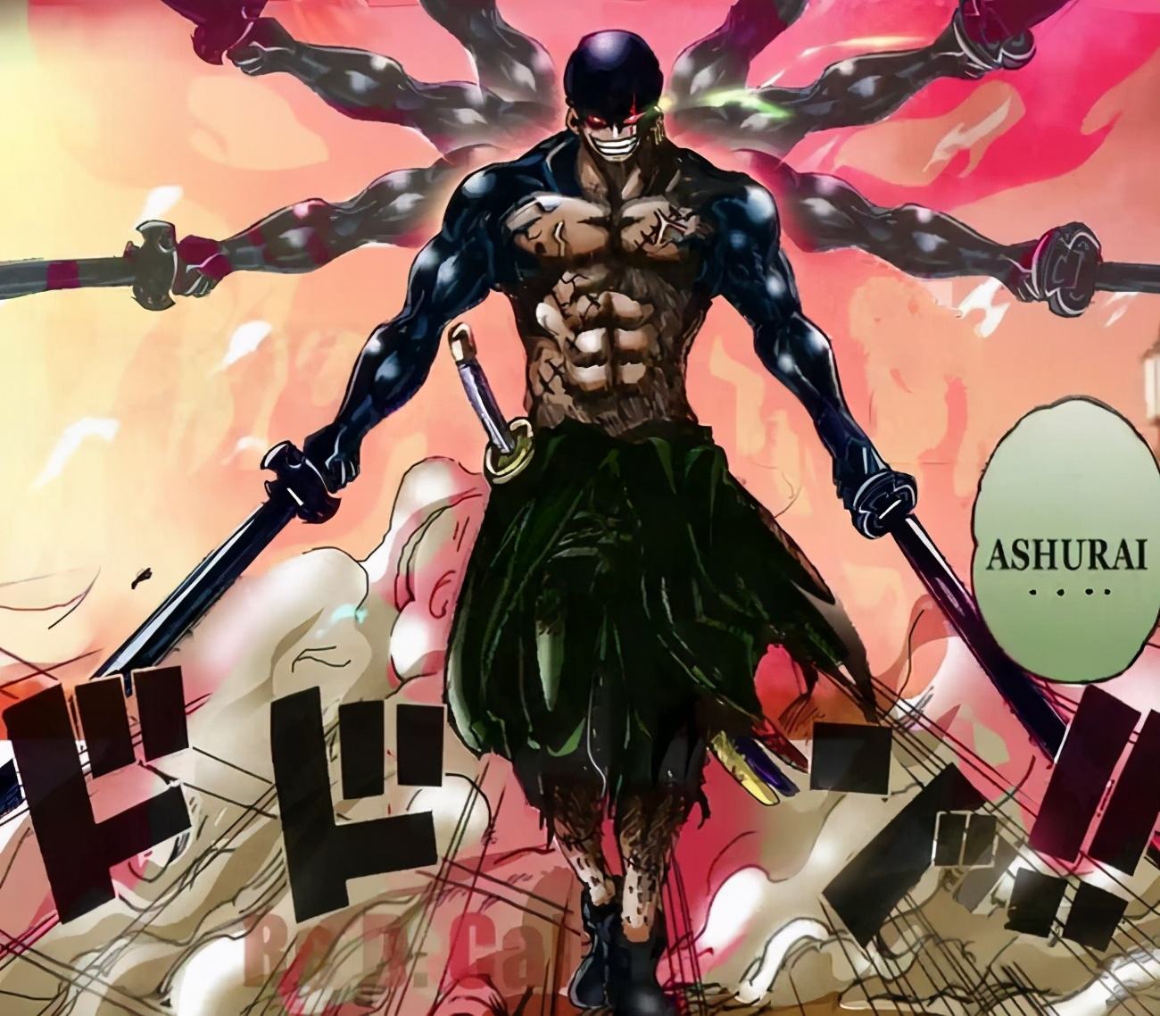 海贼王副船长索隆也有霸王色霸气,海贼王草帽海贼团副船长索隆