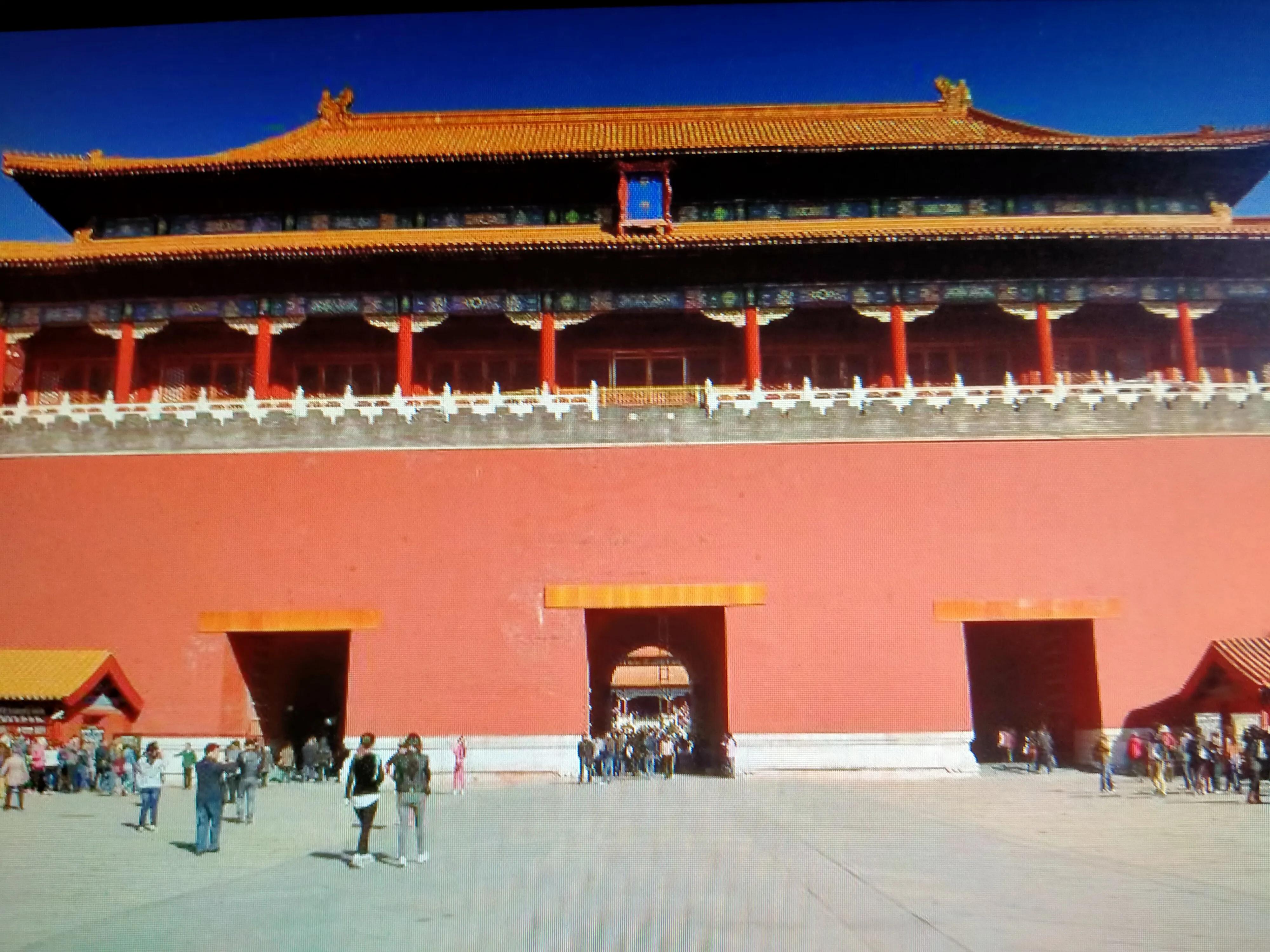 冬天游玩北京故宫,北京故宫附近游玩