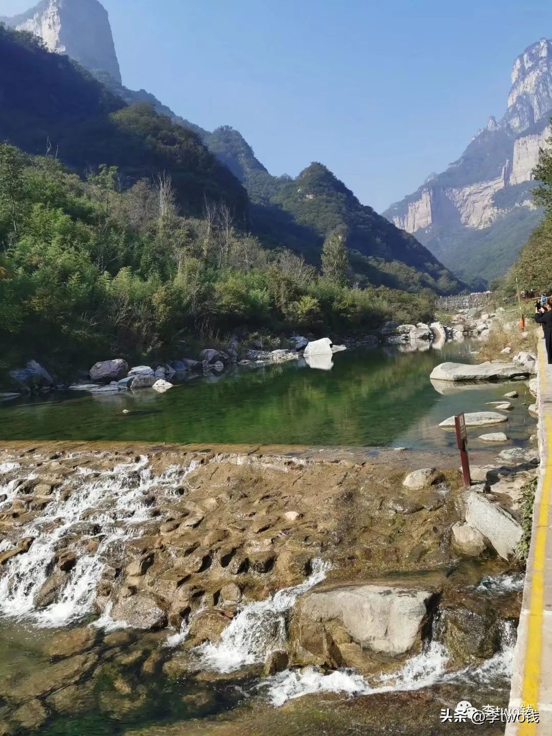河南省新乡市旅游景点八里沟,河南新乡八里沟风景区图片全景