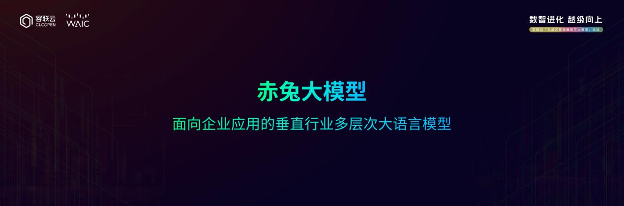 容联云发布大语言模型“赤兔”，赋能沟通智能2.0