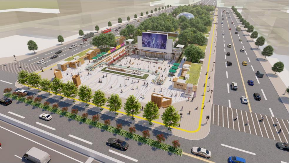 西安太古里最新规划效果图,西安太古里规划效果图