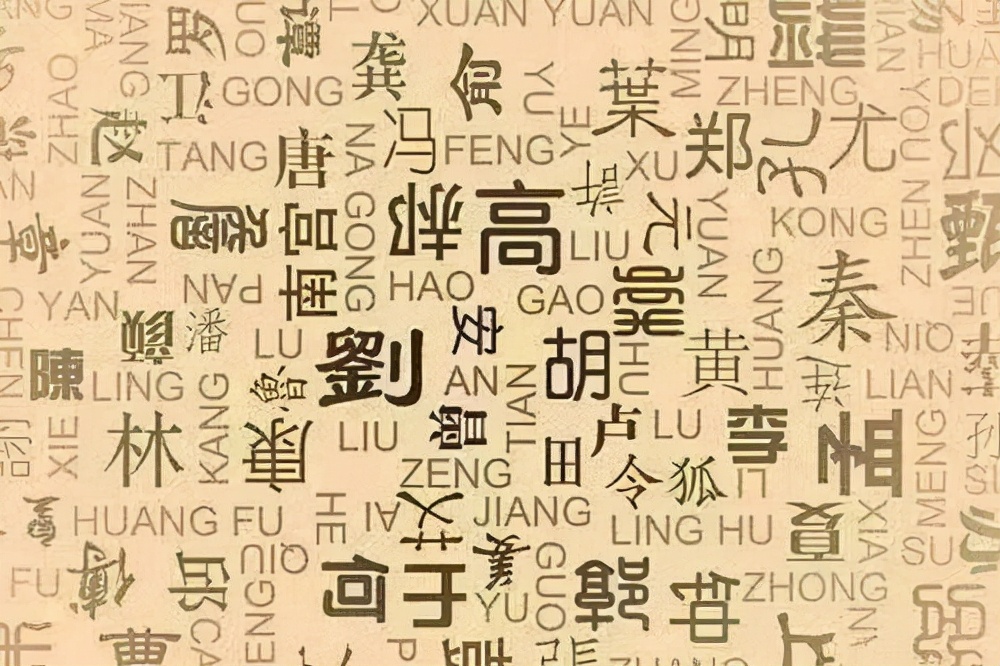 古代姓氏复姓有哪些,日本的复姓有哪些