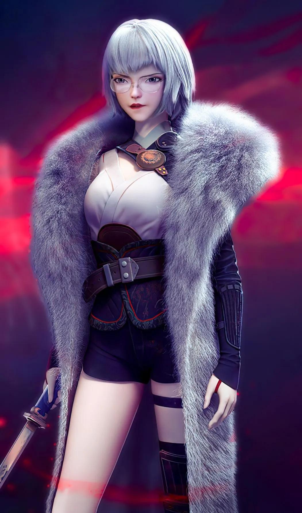 动漫美女高清壁纸合集,动漫美女大合集壁纸