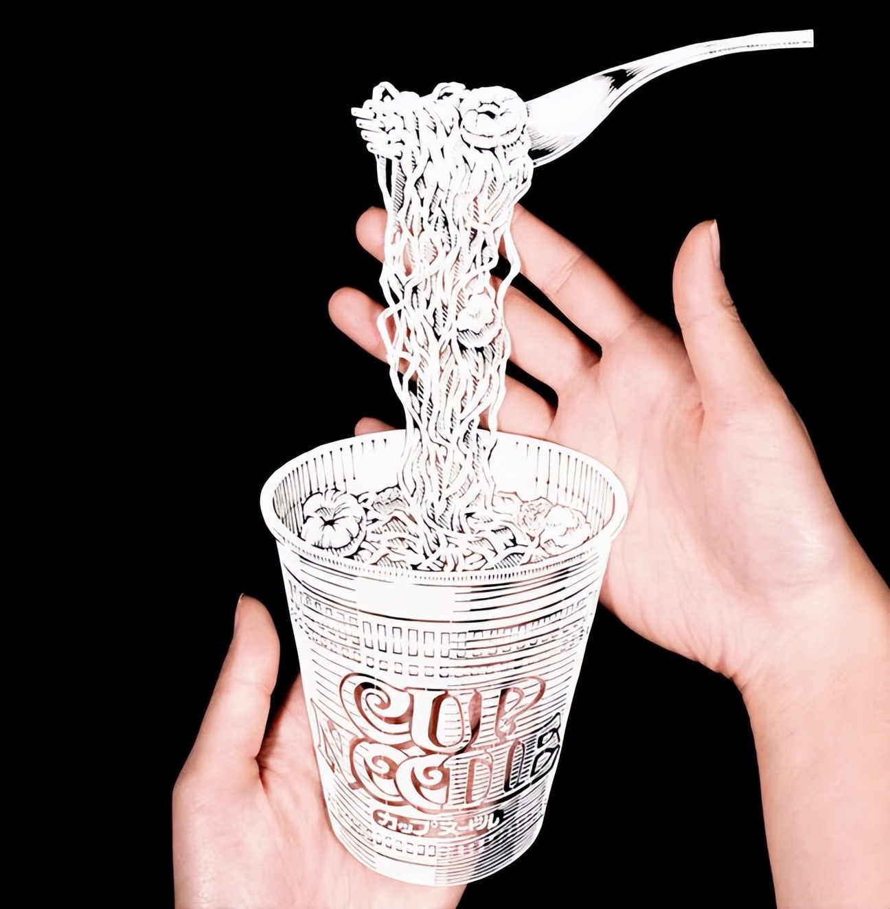 日清也玩阴间创意？网友：整点阳间活行不行！