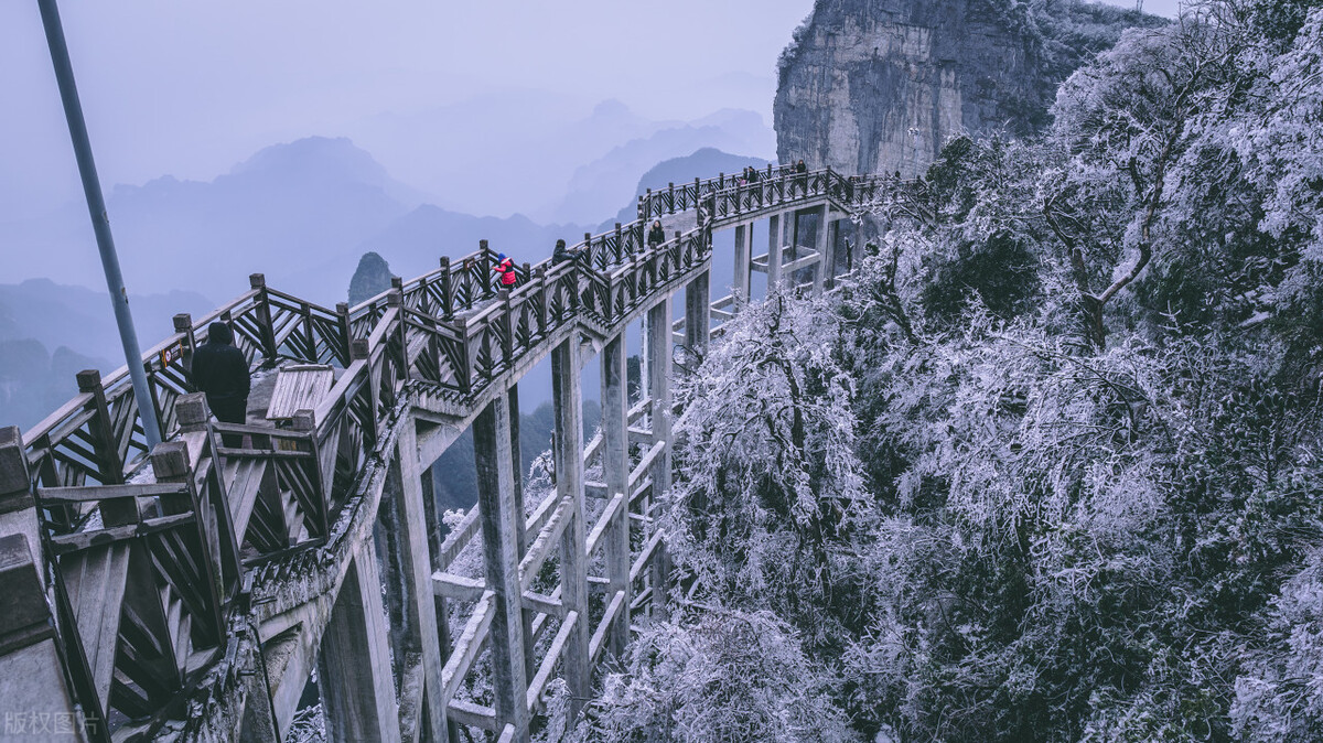 张家界冬天去合适吗？有雪吗？12月份去张家界冷不冷？景色怎么样