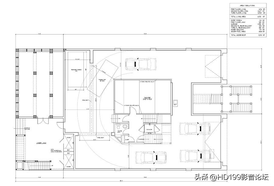 2022年5月AVS论坛最佳影音室案例-美国“土豪”的车库房中房