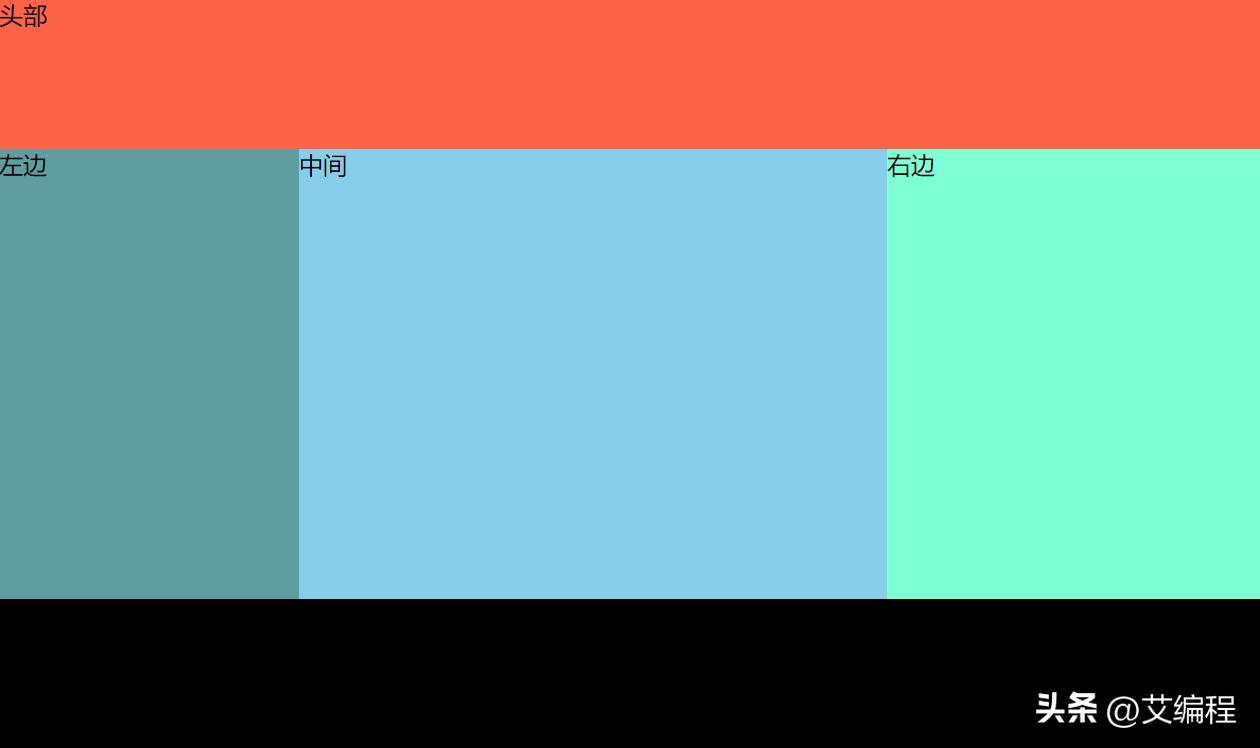 CSSMargin中5个经典布局解决方案,重难点知识,记得收藏复习