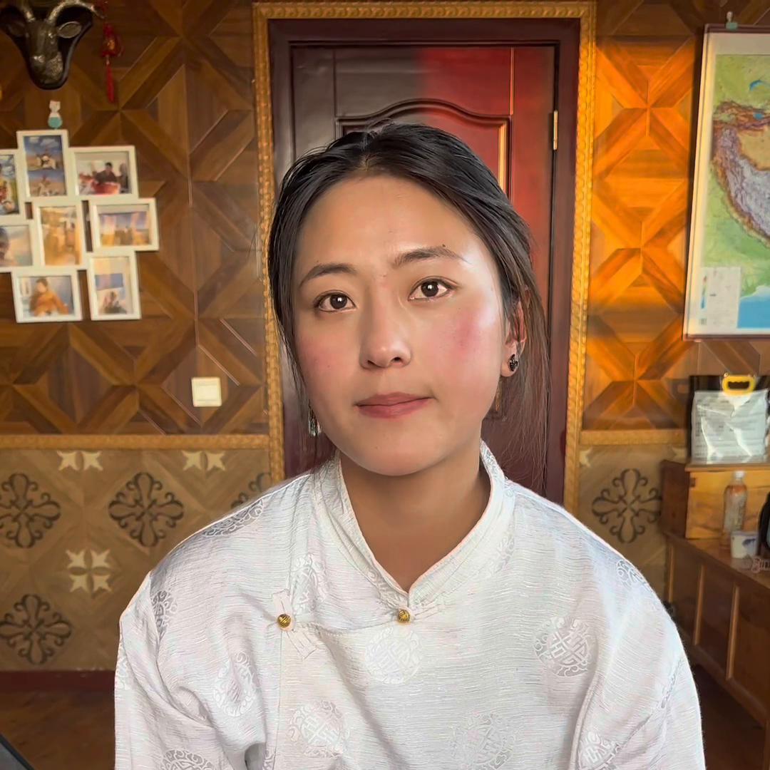 318川藏线骑行遇藏獒,318遇到藏族女孩