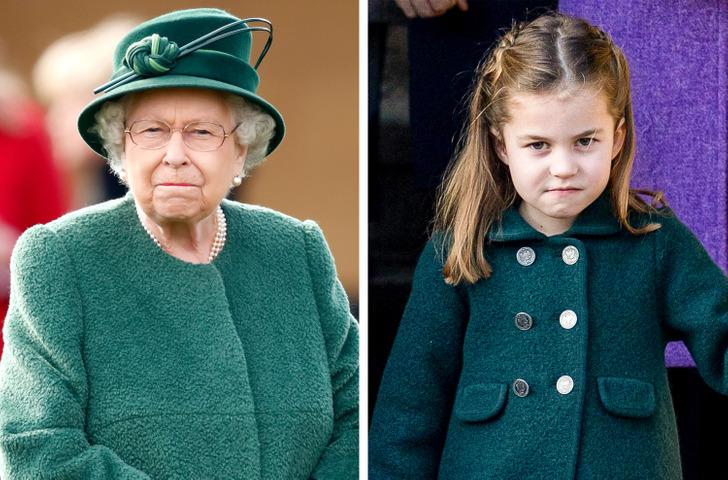 夏洛特公主与哈里王子的亲密接触,哈里王子梅根和小公主夏洛特