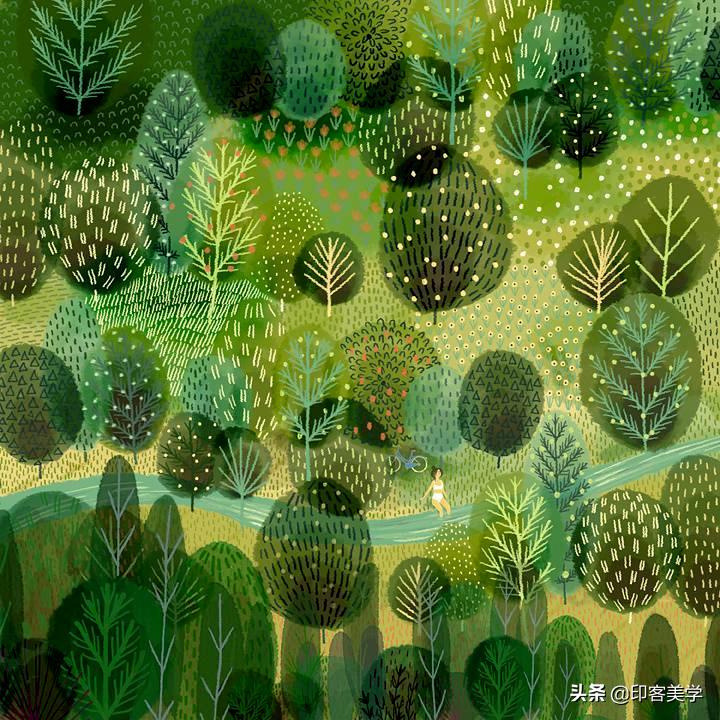 小众插画头像,分享给大家一组我的原创插画头像