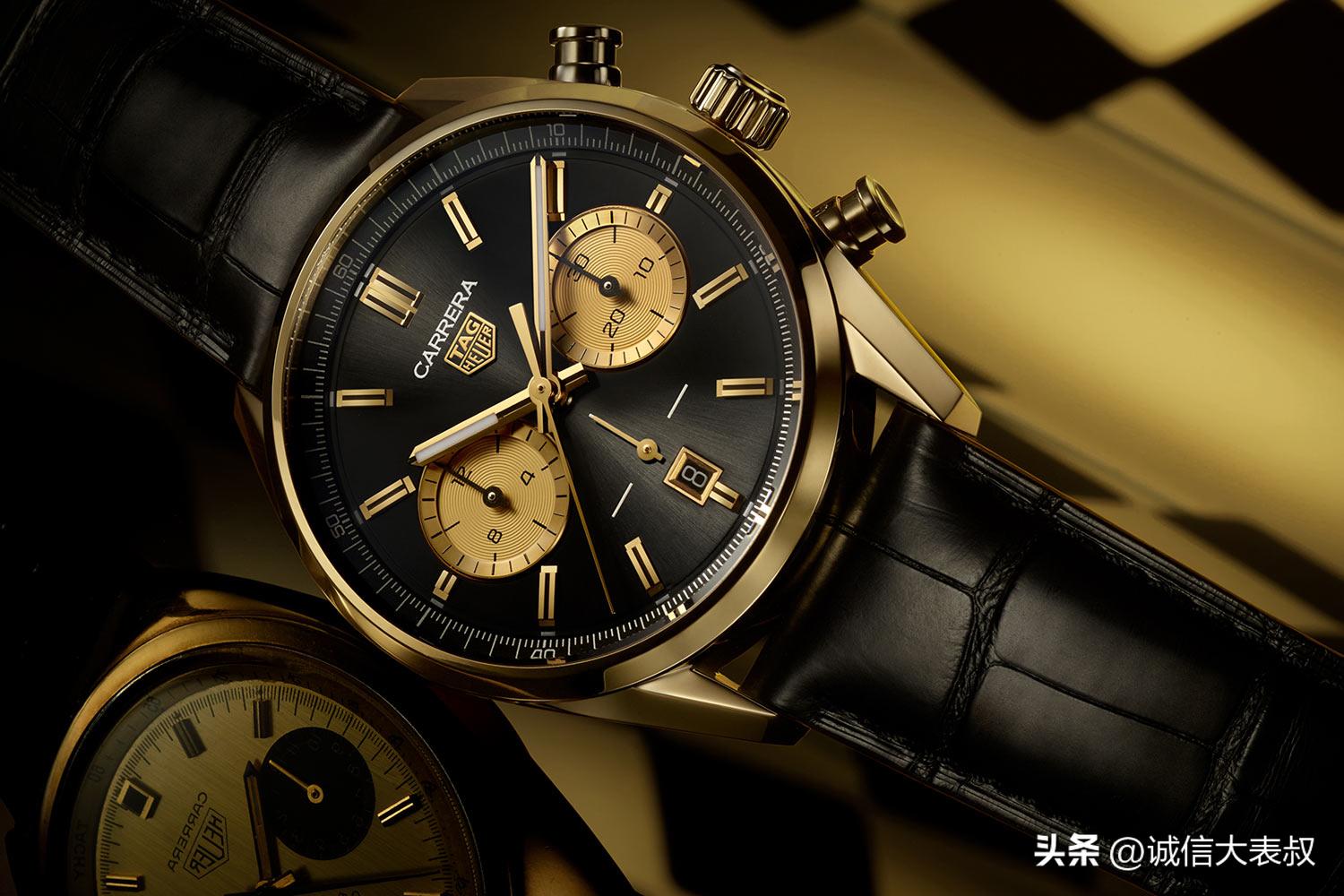 黑金配色的中高级腕表,黑金系列腕表