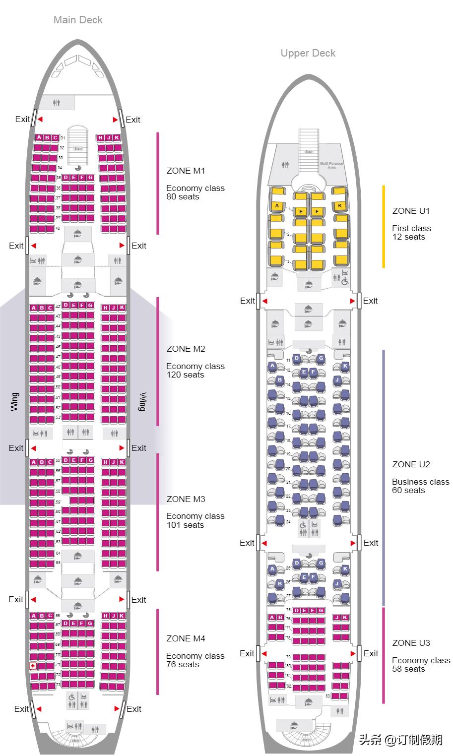 泰国航空所有飞机型号,泰国航空公司国内航线