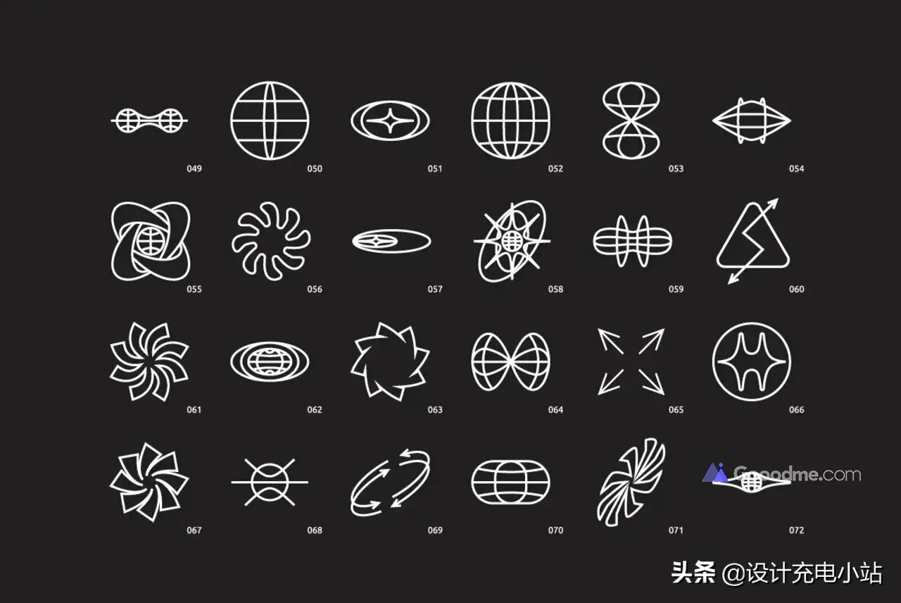 免费logo素材ai,可爱logo图案素材