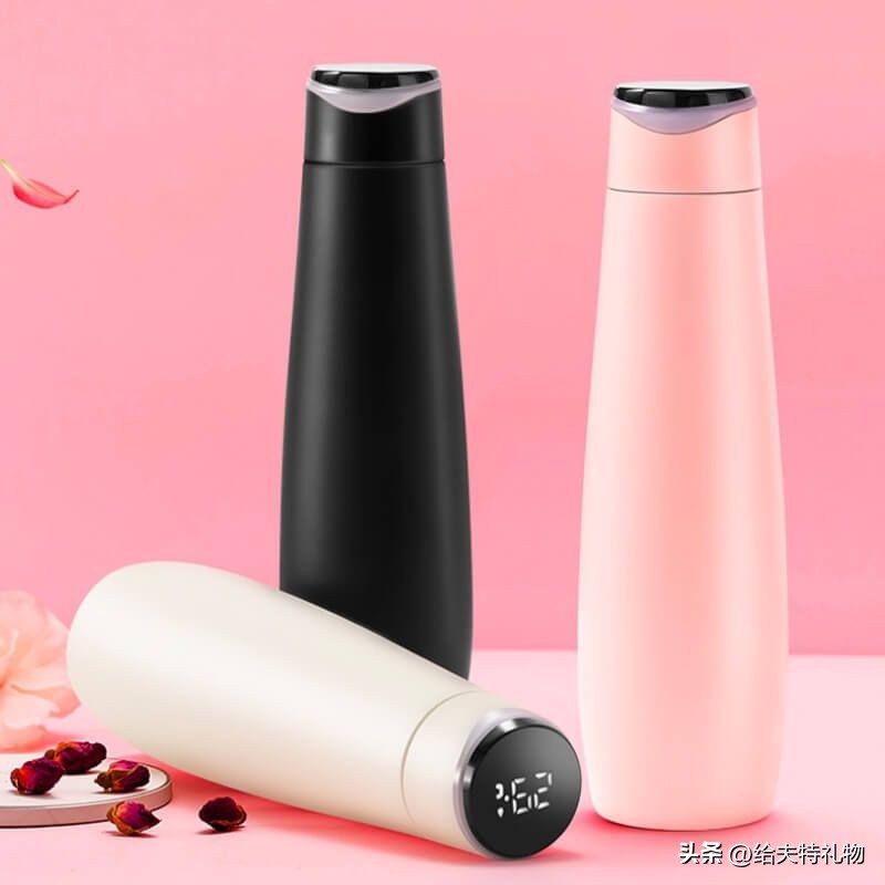 led智能感应保温杯,杭州智能保温杯logo定制