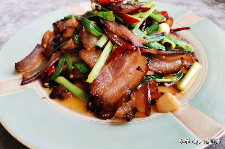 炒腊肉放油不,豆腐干炒腊肉的做法腊肉不咸