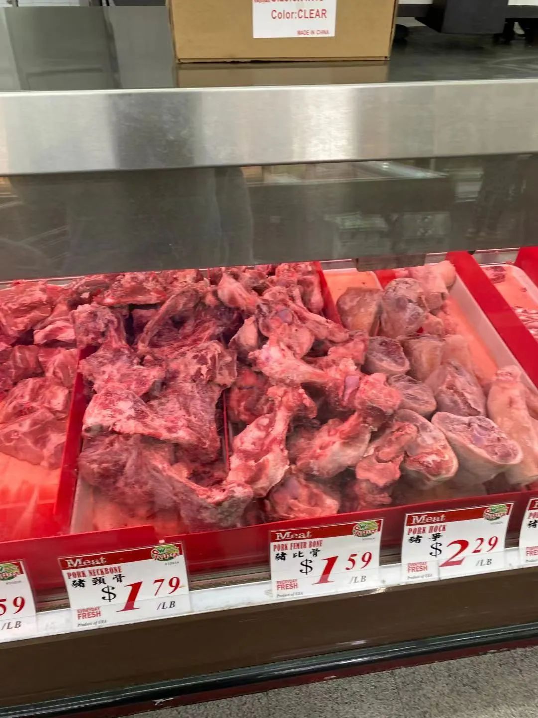 美国的中国超市物价,国外超市真实物价