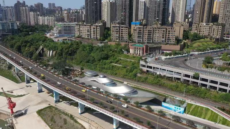 航拍九龙坡区高清旅游视频,重庆九龙坡区景色美图