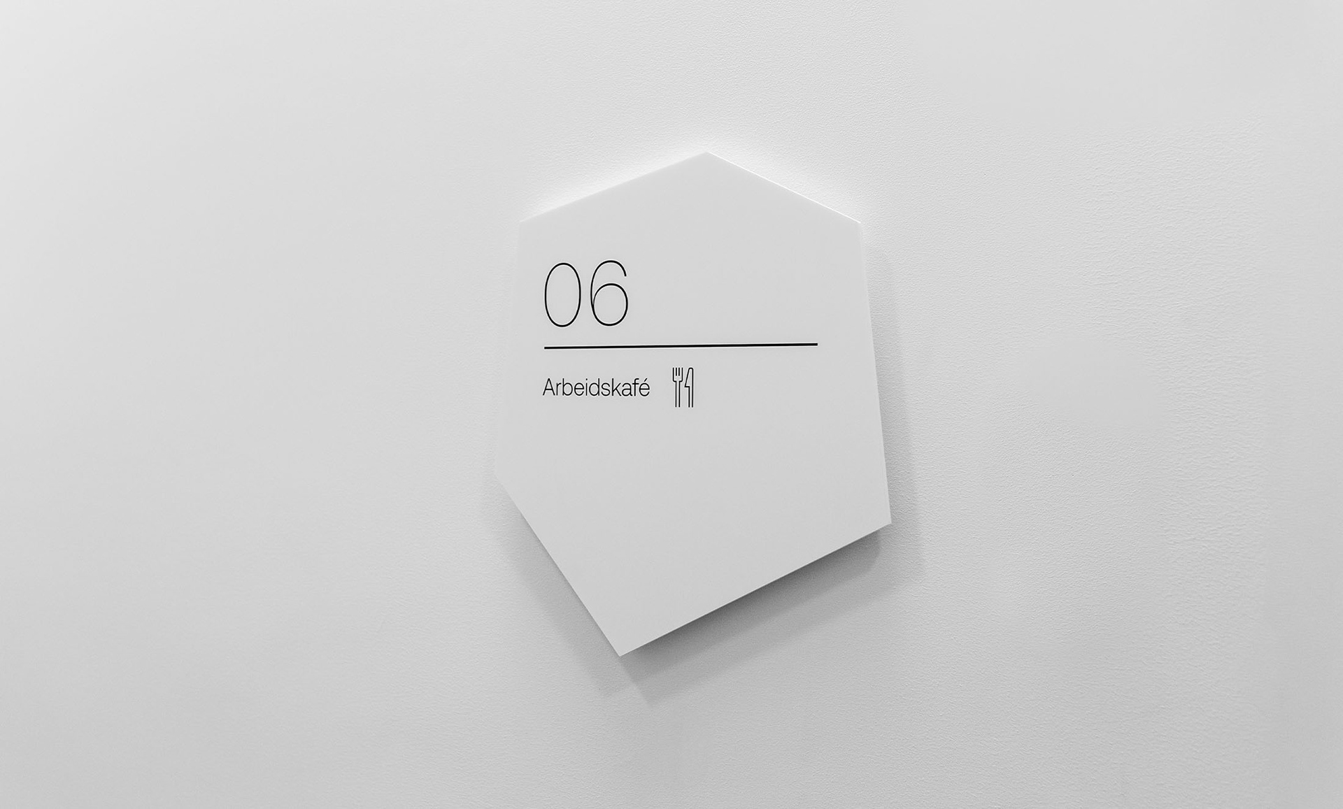 导向标识牌设计效果图,极简主义指示牌设计