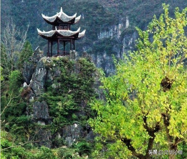 楼上千年古寨,漫步幽悠古寨图片