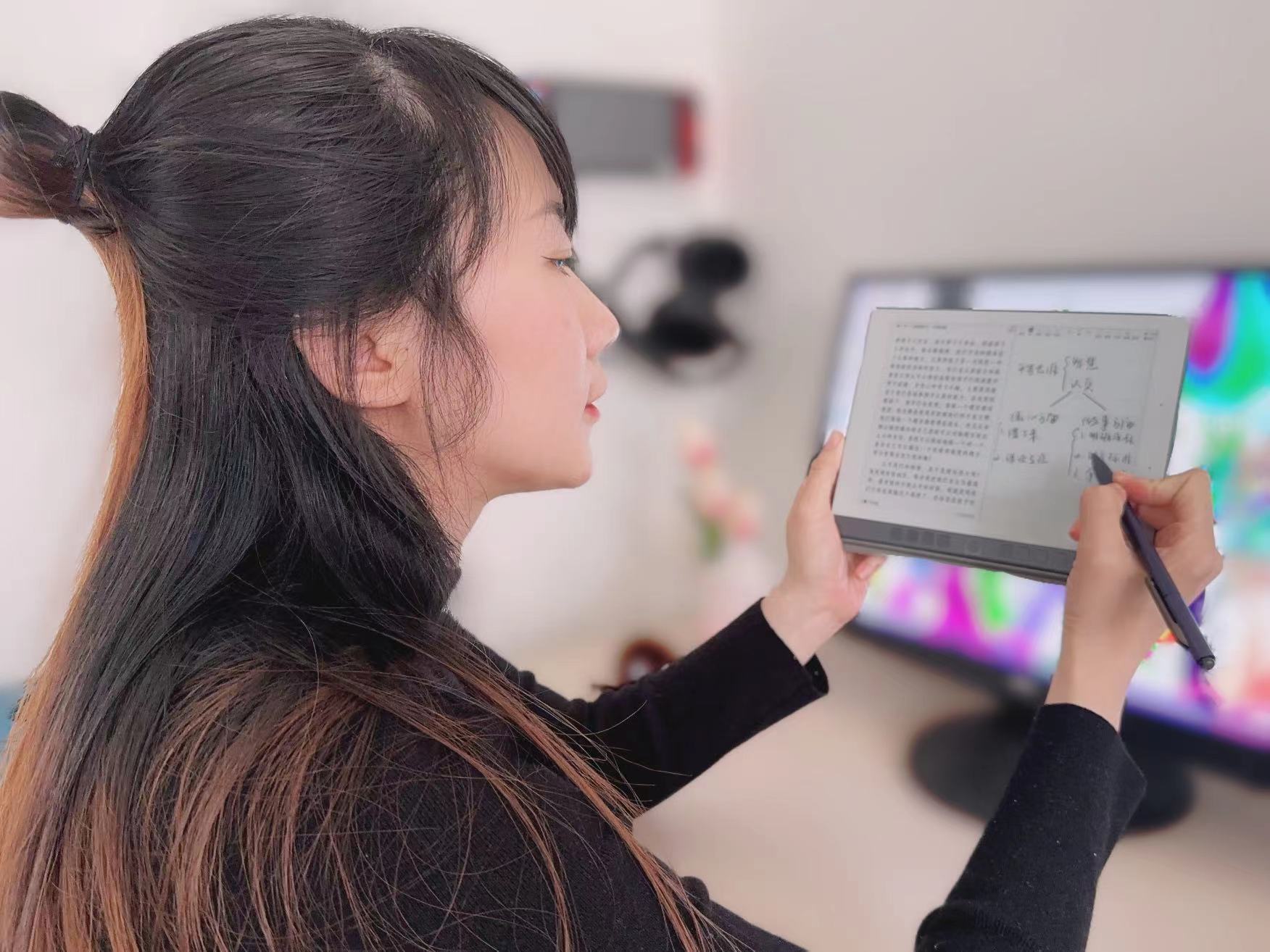 汉王手写电纸本n10换屏,大屏电子墨水平板汉王n10