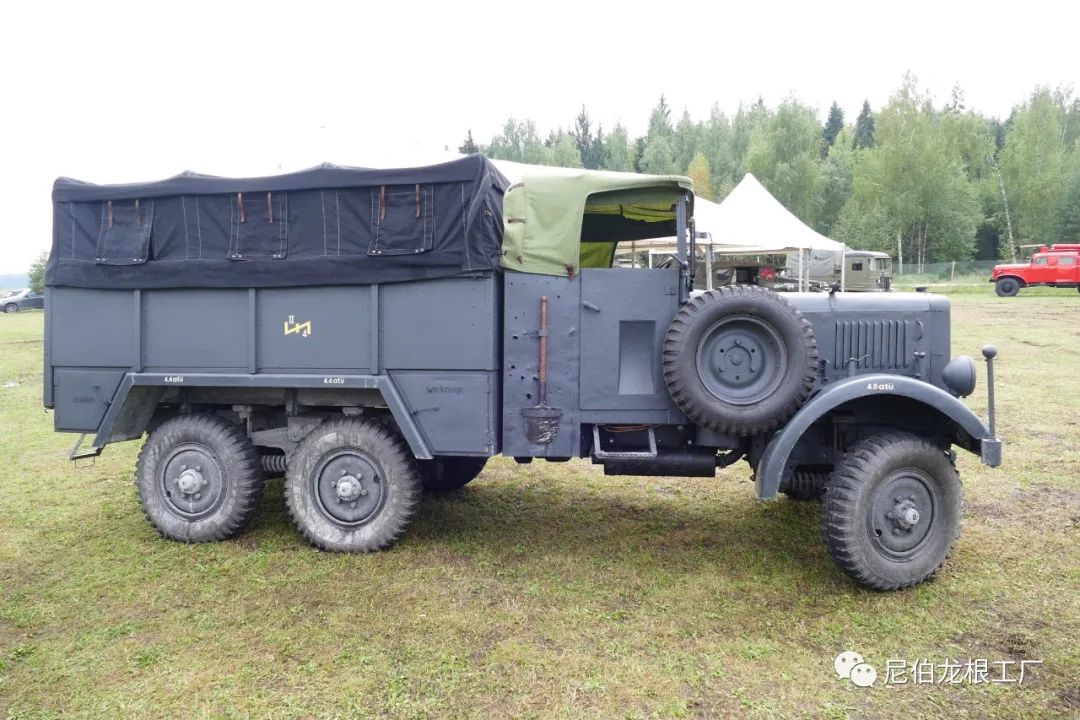 德国上世纪八驱军用重型卡车,德国重型军用越野卡车详细讲解