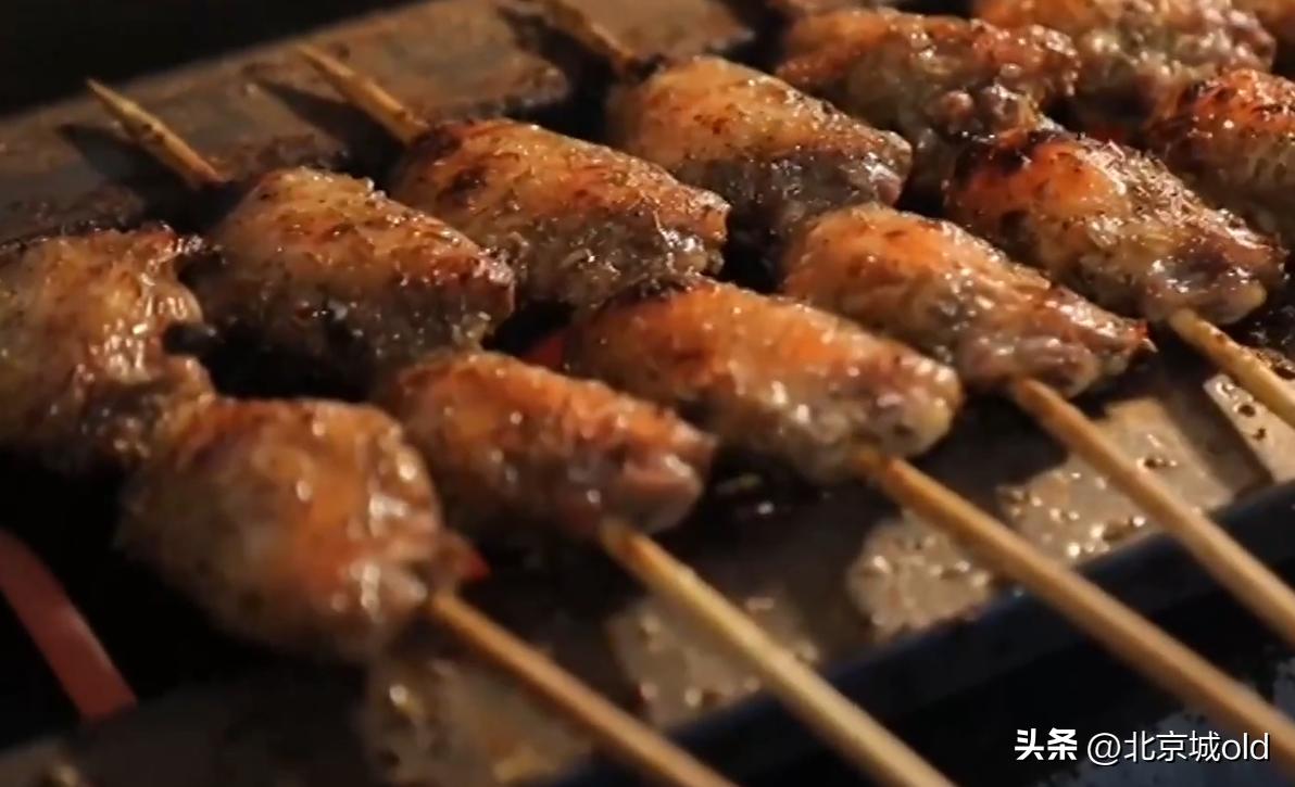 北京钟声胡同烤鸡翅,回民胡同烤翅