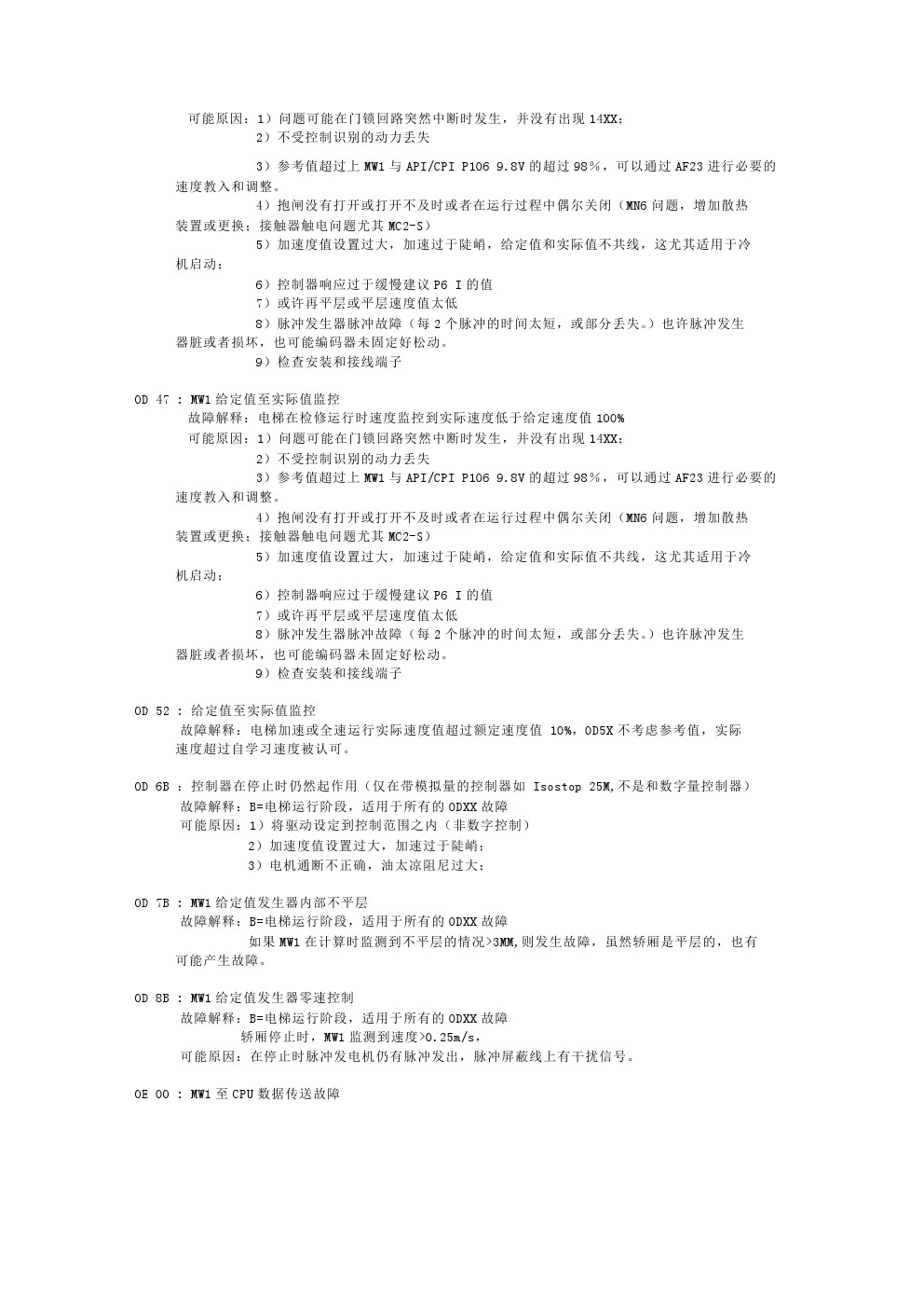 蒂森电梯mc2故障代码,蒂森克虏伯电梯故障怎么解决