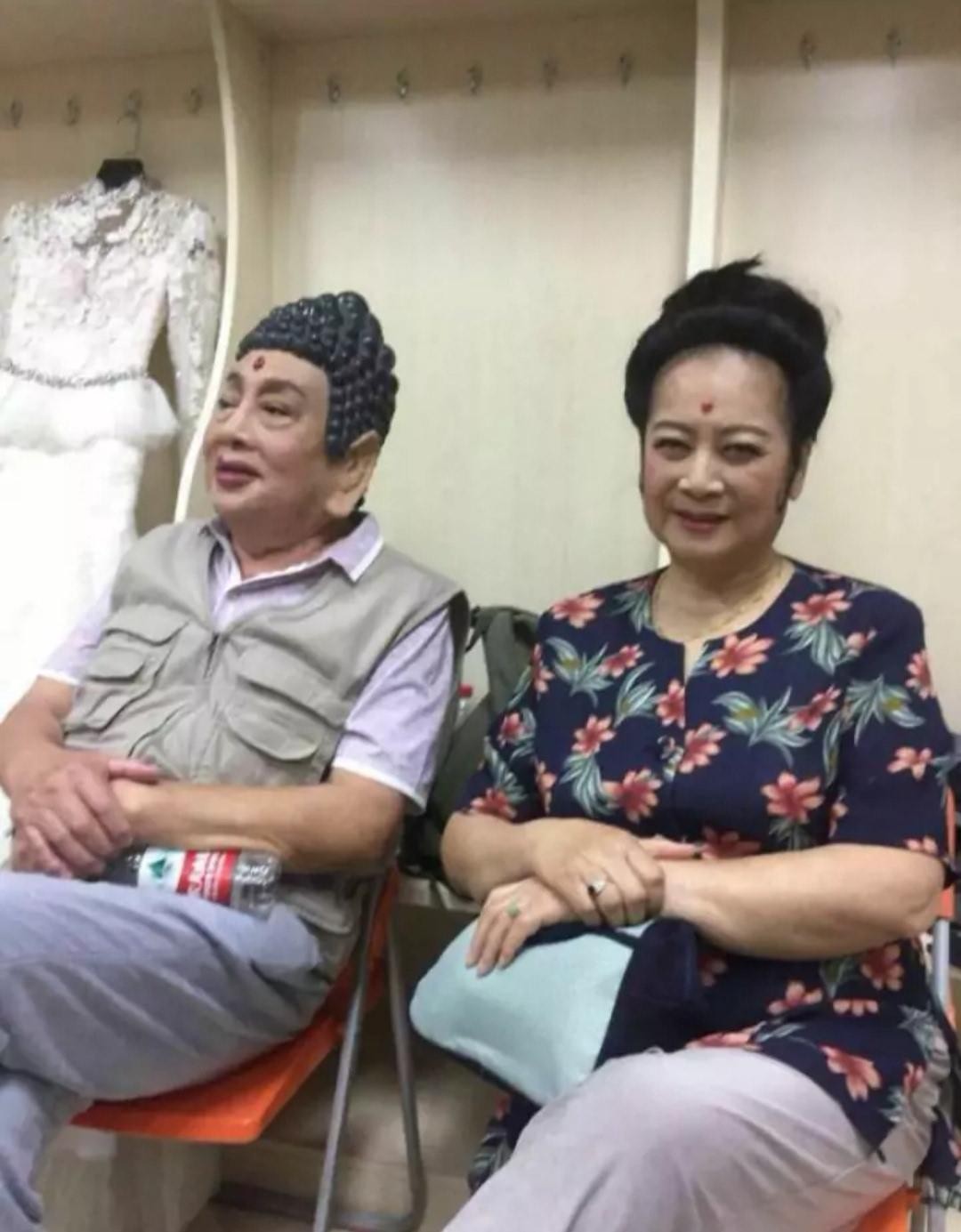 西游记佛祖扮演者朱龙广图片,83版西游记如来扮演者朱龙广照片