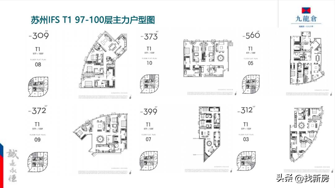 九龙仓苏州国际金融中心多高,九龙仓苏州国际金融中心最顶层