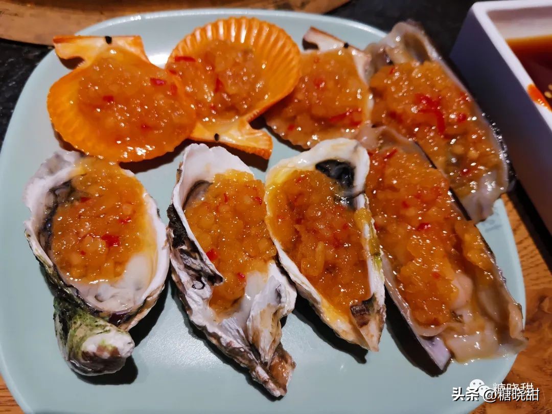 美食探店看着蒜蓉虾流口水,海鲜鲍鱼小龙虾螃蟹