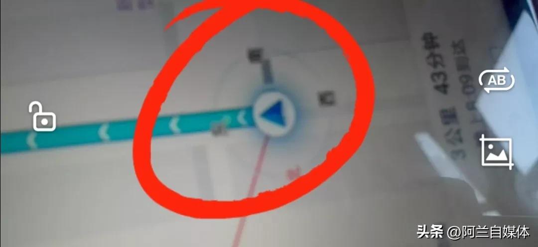 手机导航起步时如何辨别方向,怎么看懂手机导航图标路线