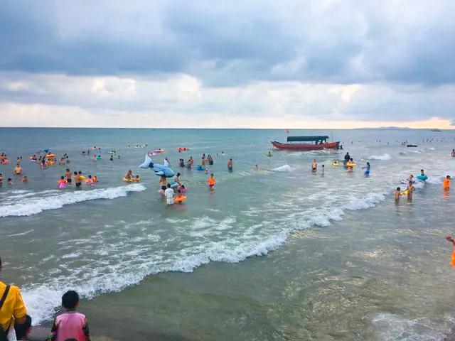 自驾游德天瀑布万尾金滩,广西金滩到德天瀑布沿途风景