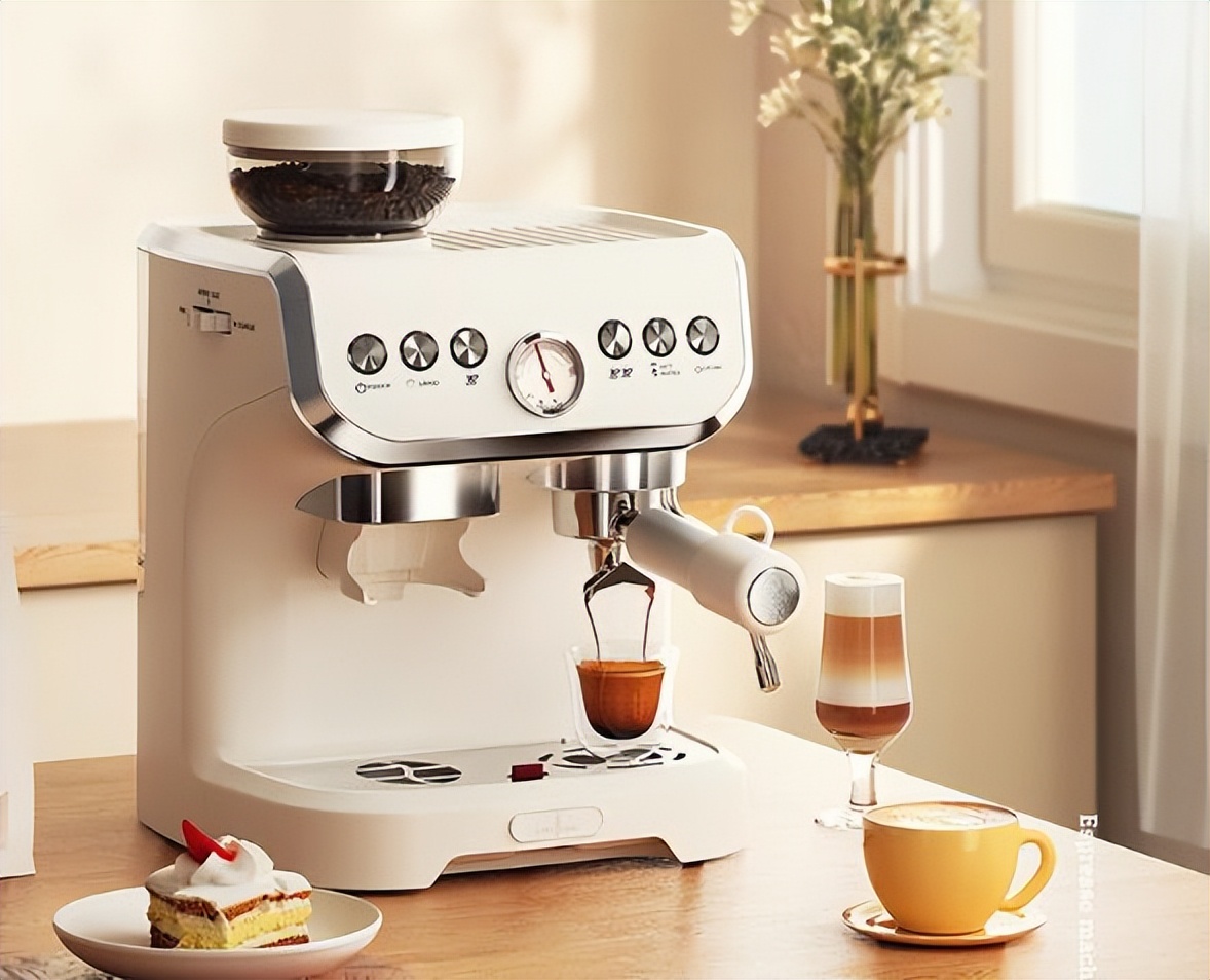 咖啡机自动研磨一体销量,咖啡机2023